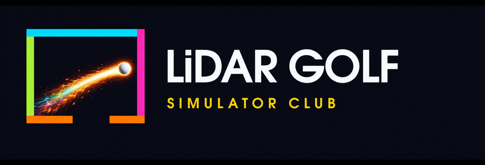 LiDAR Golf Simulator Club